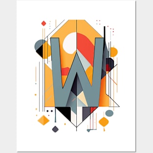 Alphabet - Letter W Posters and Art